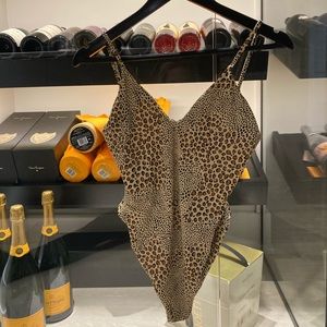 Leopard swimwear one piece
